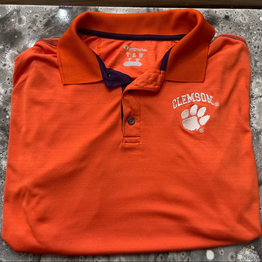 Champion Elite Clemson Tigers Polo